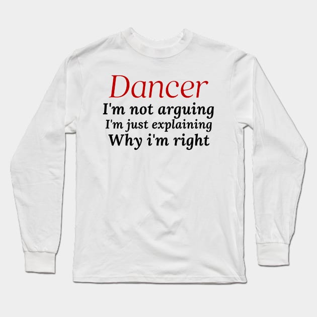 dancers Long Sleeve T-Shirt by Design stars 5